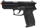 black airsoft gun