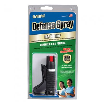 Runner Pepper Spray w/Adjustable Hand Strap