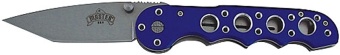 blue folding knife