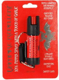Vampire Repellent 1/2 oz Pepper Spray With a Touch of Garlic