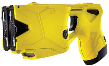Taser X2 Defender Kit Yellow with Laser LED 4 live