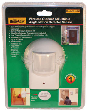 OUTDOOR HOMESAFE WIRELESS HOME SECURITY  MOTION SE