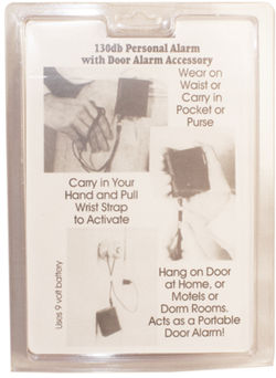 3 IN 1 130db PERSONAL ALARM WITH LIGHT