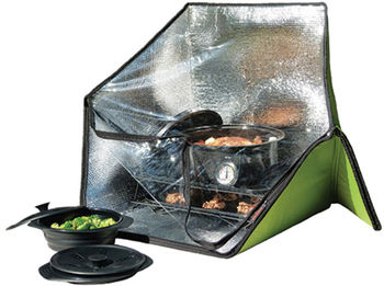 The Solar Oven Bag is built to be highly portable 