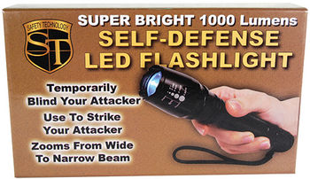 Safety Technology 1000 Lumens LED Self Defense Zoo