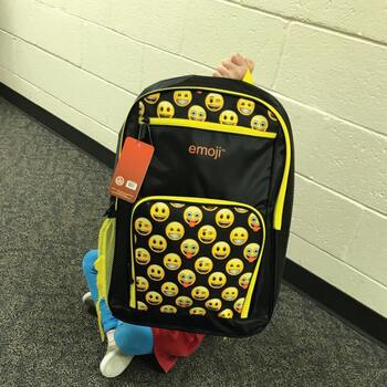 Emoji Emoji Bulletproof Backpack - ORANGE