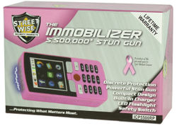 Streetwise Rechargeable Pink Immobilizer 5500k Cell Phone Stun