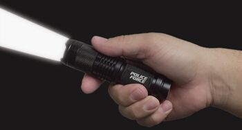 Police Force Tactical T6 LED Flashlight