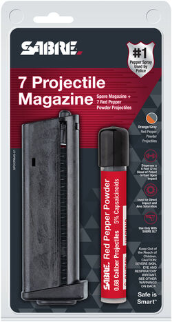 SABRE SL7 Magazine + 7 Live Projectiles