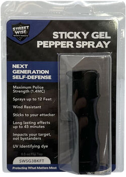 Streetwise Security Streetwise Sticky Gel Pepper Spray - 0.5OZ