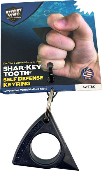 Streetwise Security Streetwise Shark-Key Tooth - BLACK
