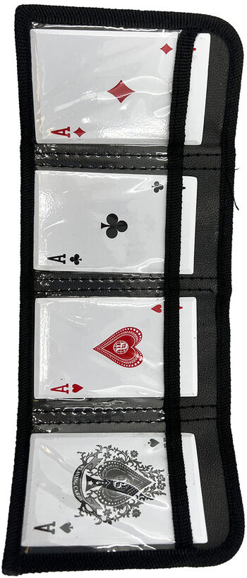 ElitEdge 4 Aces Metal Throwing Cards