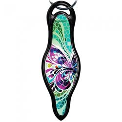 MUNIO Designer Self Defense Keychain - Butterfly Glass