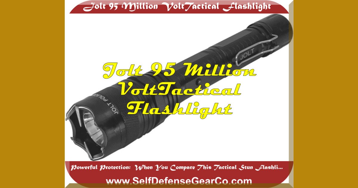 Jolt 95 Million VoltTactical Flashlight