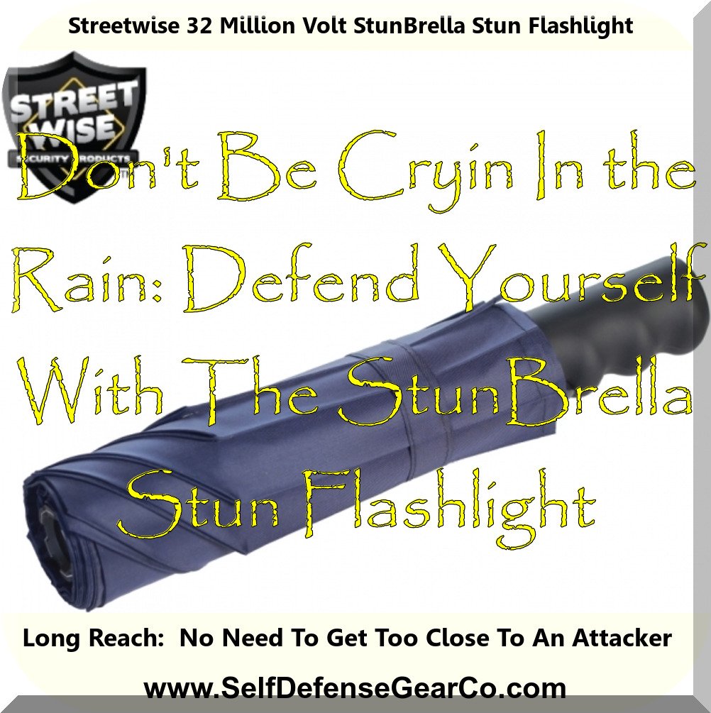 Streetwise 32 Million Volt StunBrella Stun Flashlight