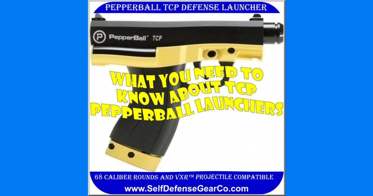PepperBall TCP Defense Launcher