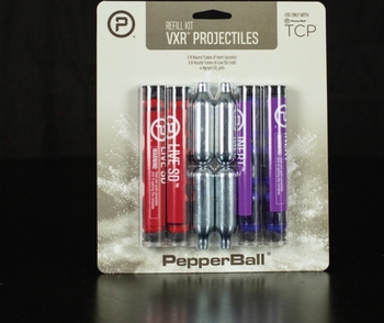PepperBall TCP VXR Refill Kit w/CO2 Cartridges