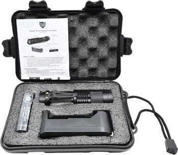 Police Force Tactical T6 LED Flashlight