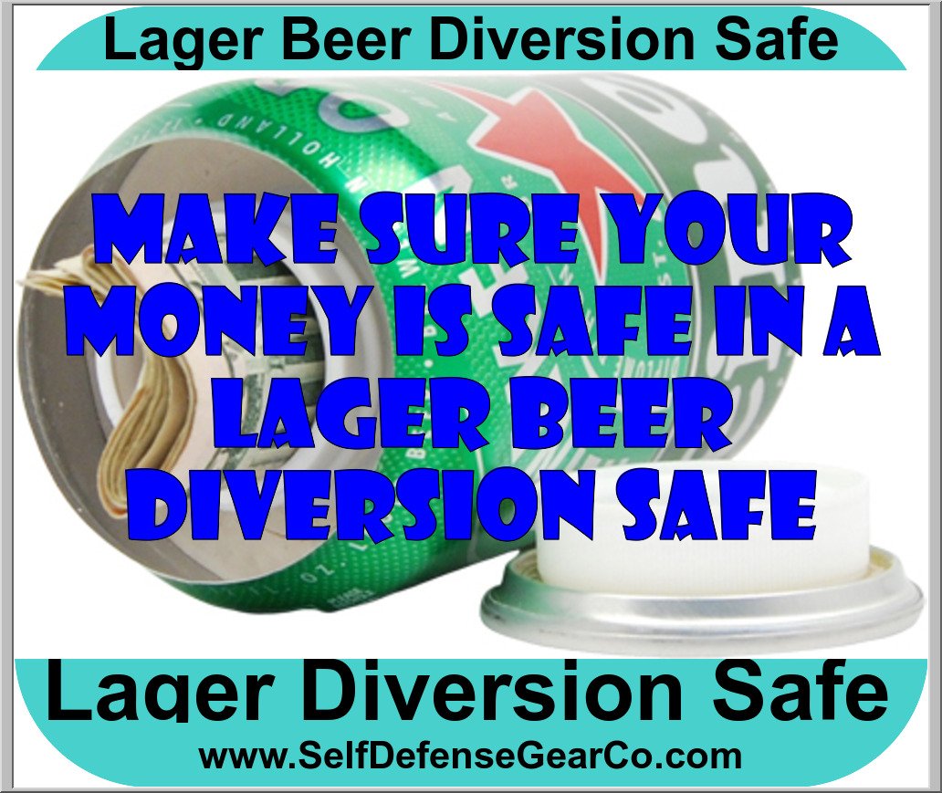 Lager Beer Diversion Safe