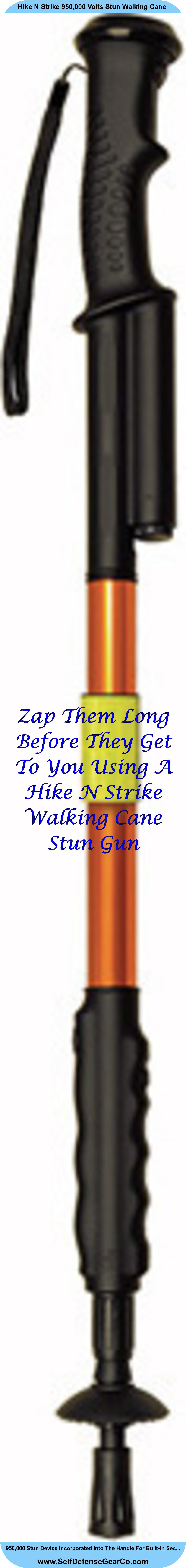 Hike N Strike 950,000 Volts Stun Walking Cane
