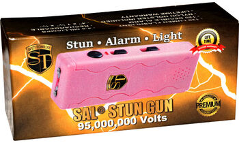 SAL Stun Gun with Alarm and Flashlight Purple