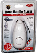 Portable Door Guard 98dB alarm with flashlight	