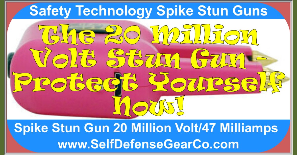 Safety Technology Spike Stun Guns