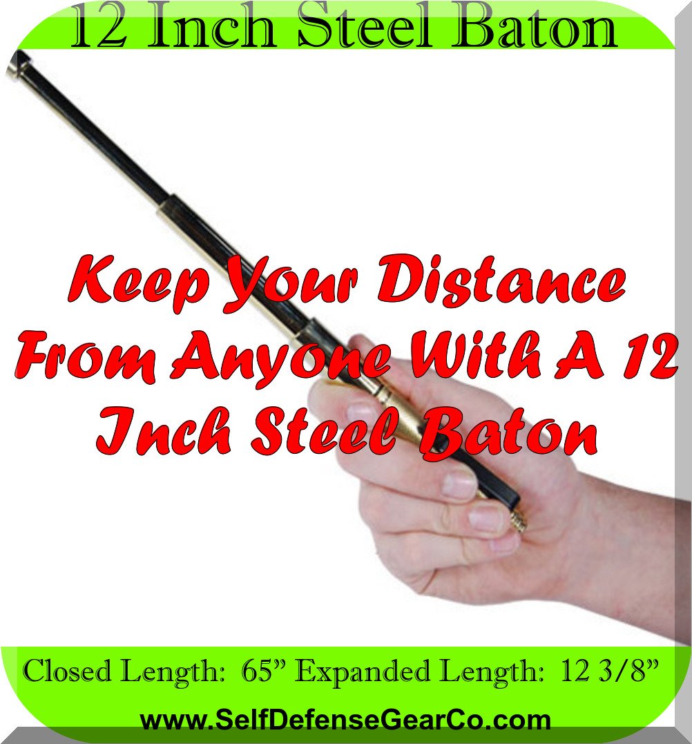 12 Inch Steel Baton