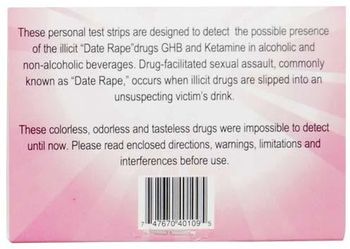 Drink Guard Date Rape Drug Detector