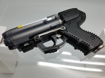 JPX 6 Four Shot Pepper Gun Black with laser