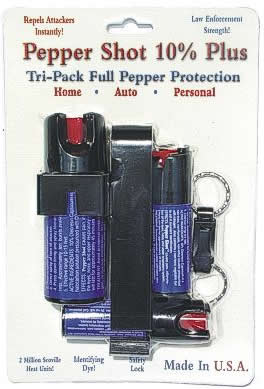 pepper shot spray for full protection
