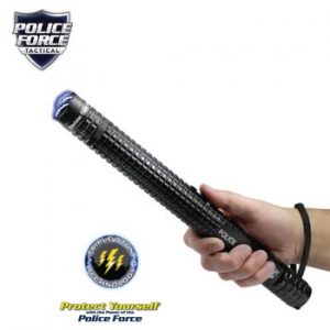 Police Force 12 Million Volt Tactical Stun Baton Flashlight